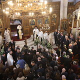 Βασίλης Κεφαλογιάννης: Ο συγκινητικός αποχαιρετισμός του γιου του και του δασκάλου του και οι πολιτικές παρουσίες