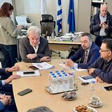 Στη Λότζια Καλοκαιρινός και βουλευτές για λειψυδρία και ΒΟΑΚ