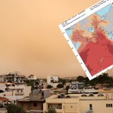 Δύσκολο διήμερο στην Κρήτη με τη μεταφορά αφρικανικής σκόνης 